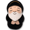 Front image of the Saint Charbel plushie