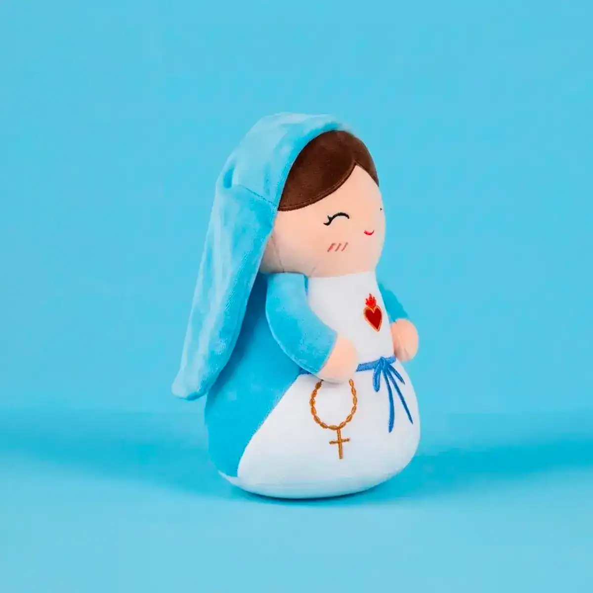 Virgin Mary plush doll